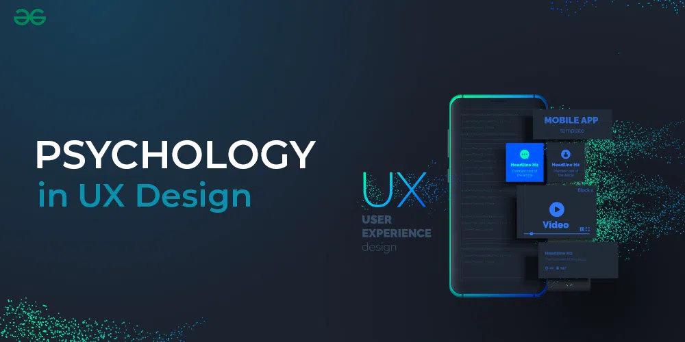 Psychology-driven UX design illustration showcasing mobile interface optimization by the best web development company in Kerala for Ayurvedic hospitals to enhance patient engagement and digital experience.