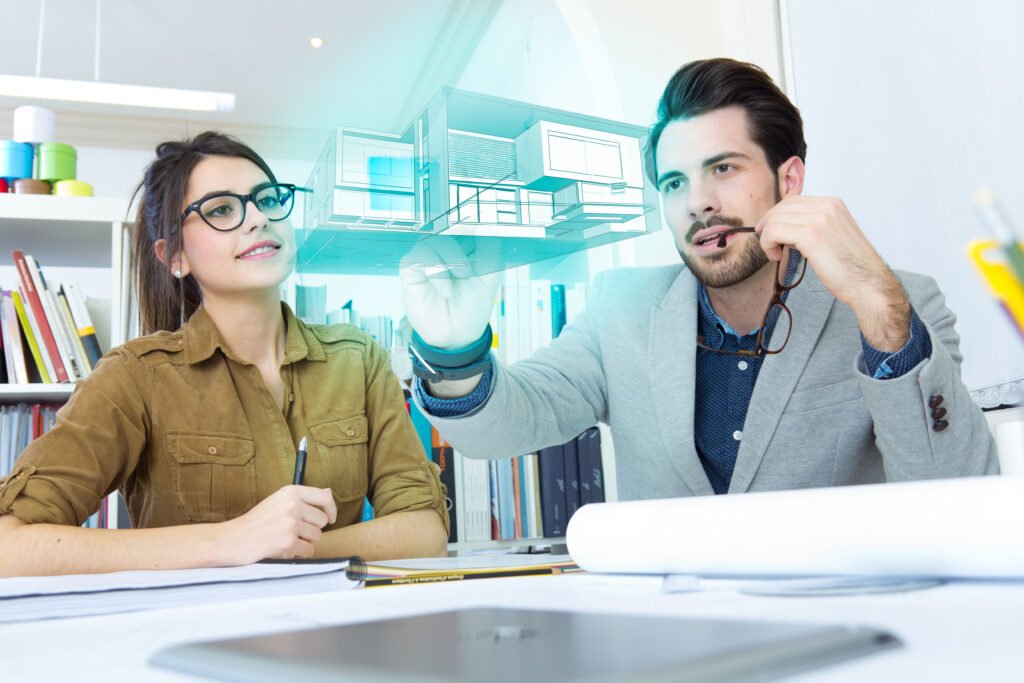 Creative designers reviewing 3D website prototype – best web development company in Alappuzha delivering innovative web solutions